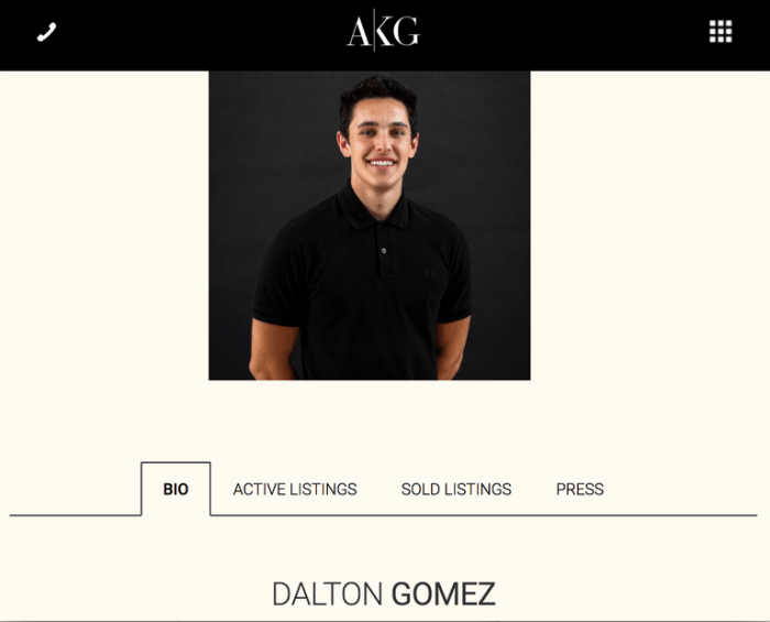 Dalton Gomez is a real estate agent based in the United States of ...